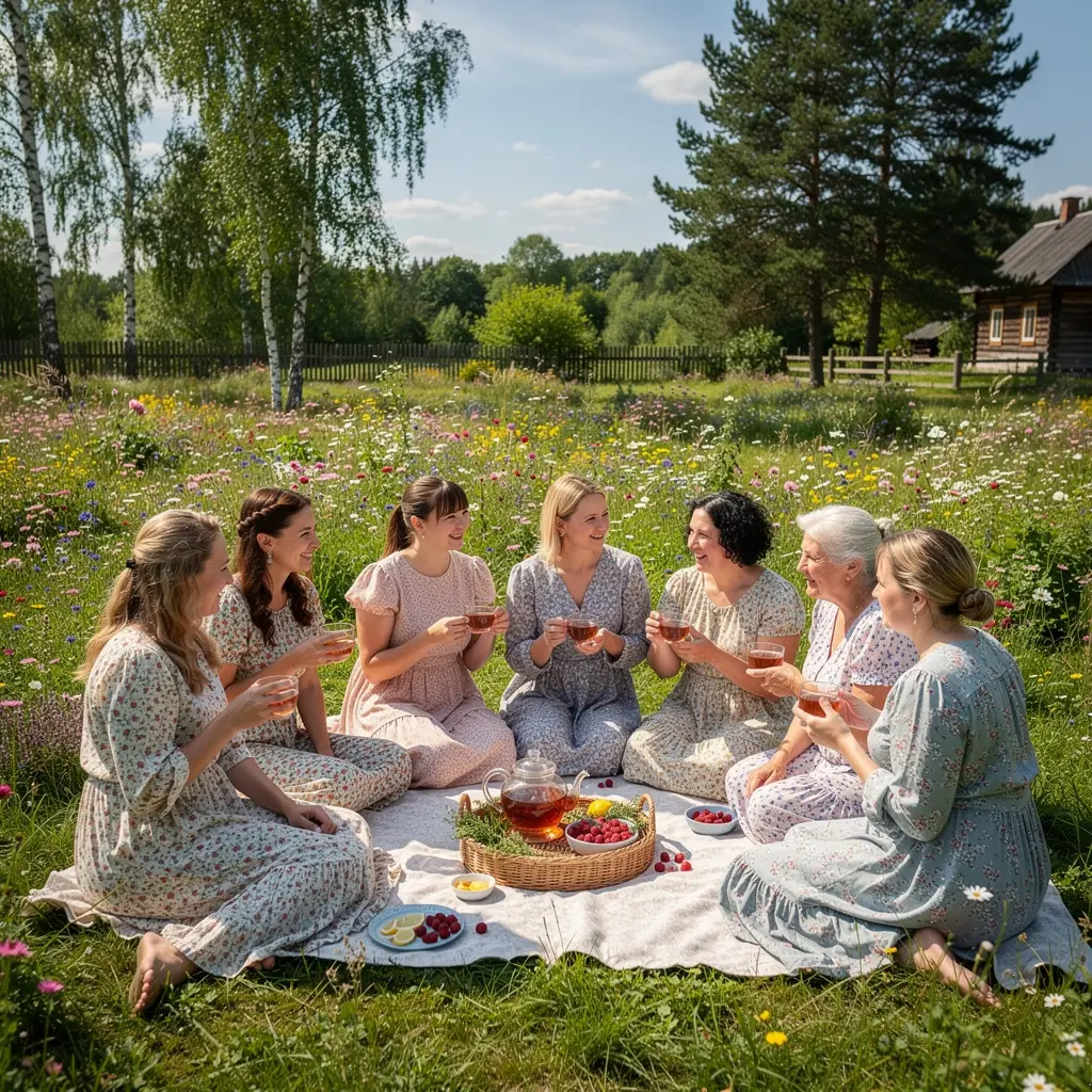 Žalios aviečių lapų šakos, skintos natūralioje aplinkoje, atspindinčios sveiką gyvenimo būdą.