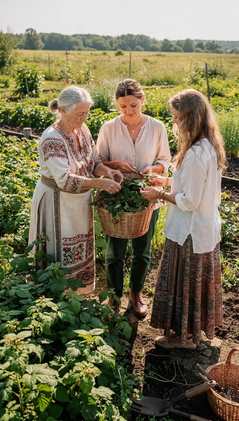 Tradicinė arbatos mišinys, kuris palaiko moterų reprodukcinę sistemą.
